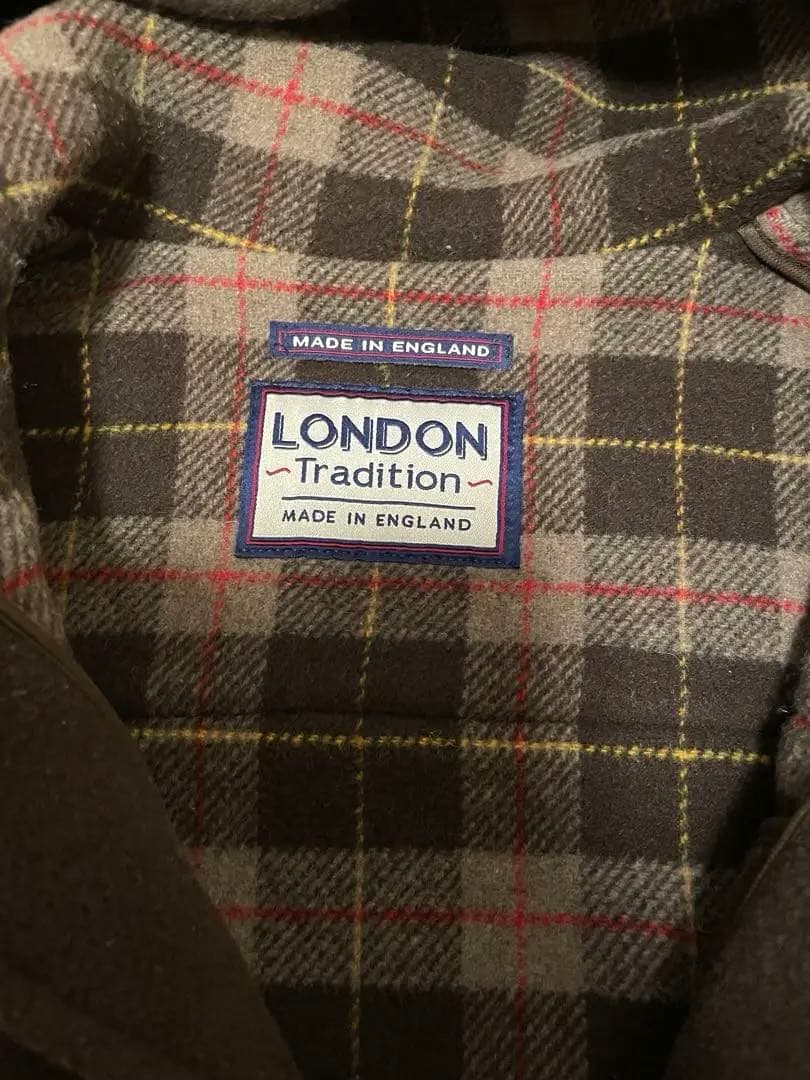 LONDON Tradition ダッフルコート ダークブラウン　40 メンズ