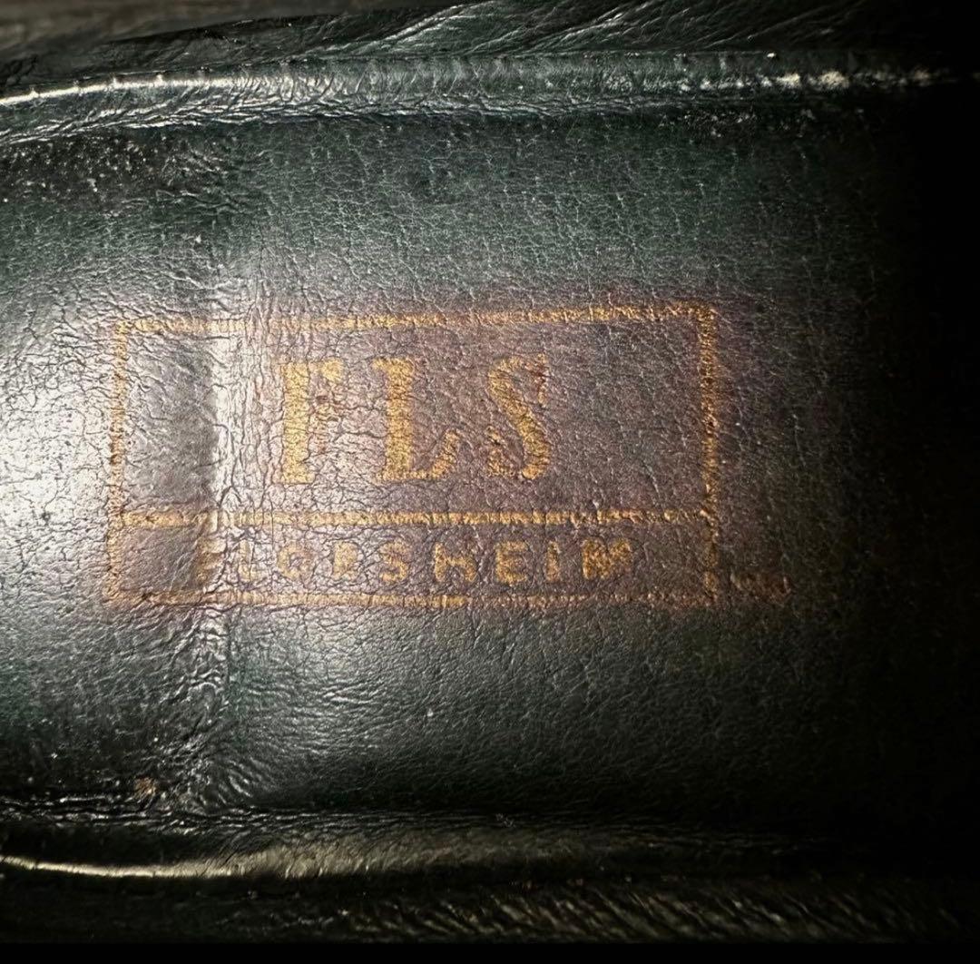 00s FLORSHEIM Uチップ レザー デッキシューズ 9.5EEE