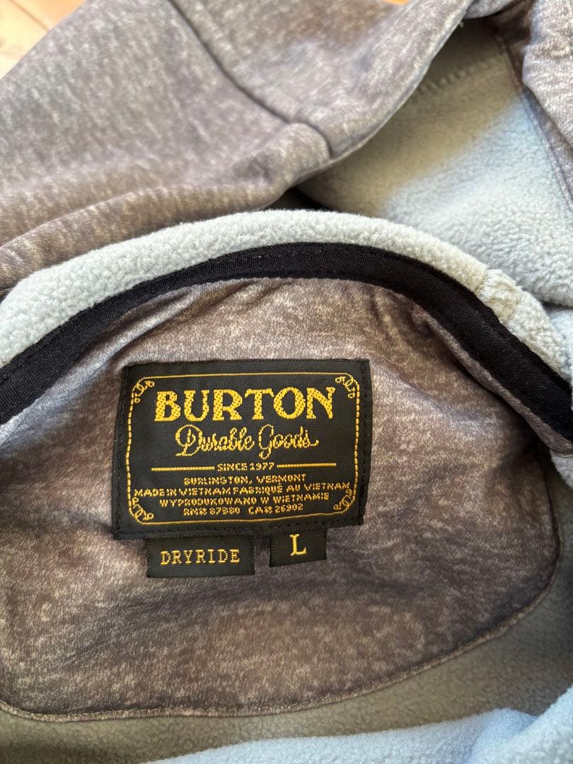 Burton パーカー スノボウェア