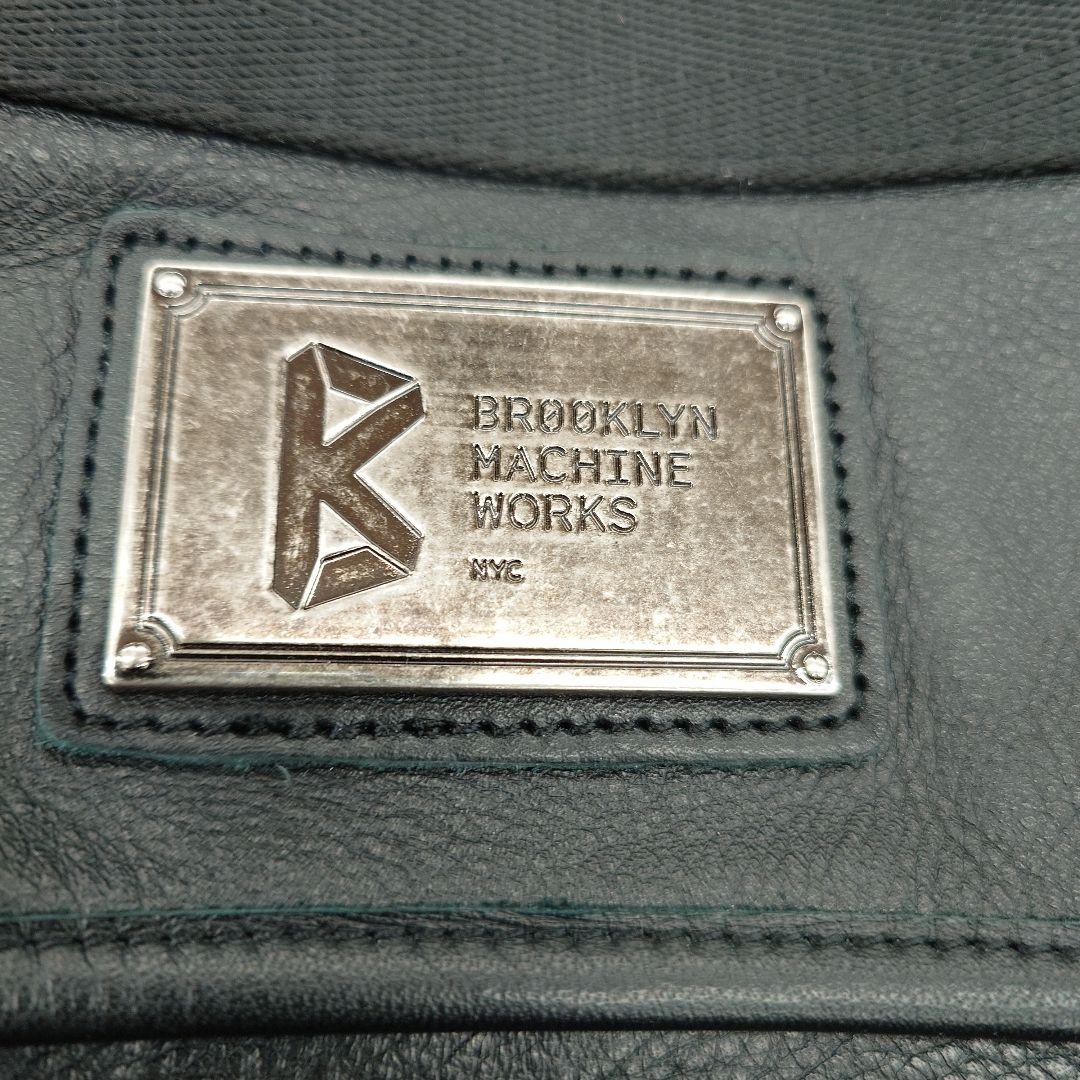 Brooklyn Machine Works レザーメッセンジャーバッグ