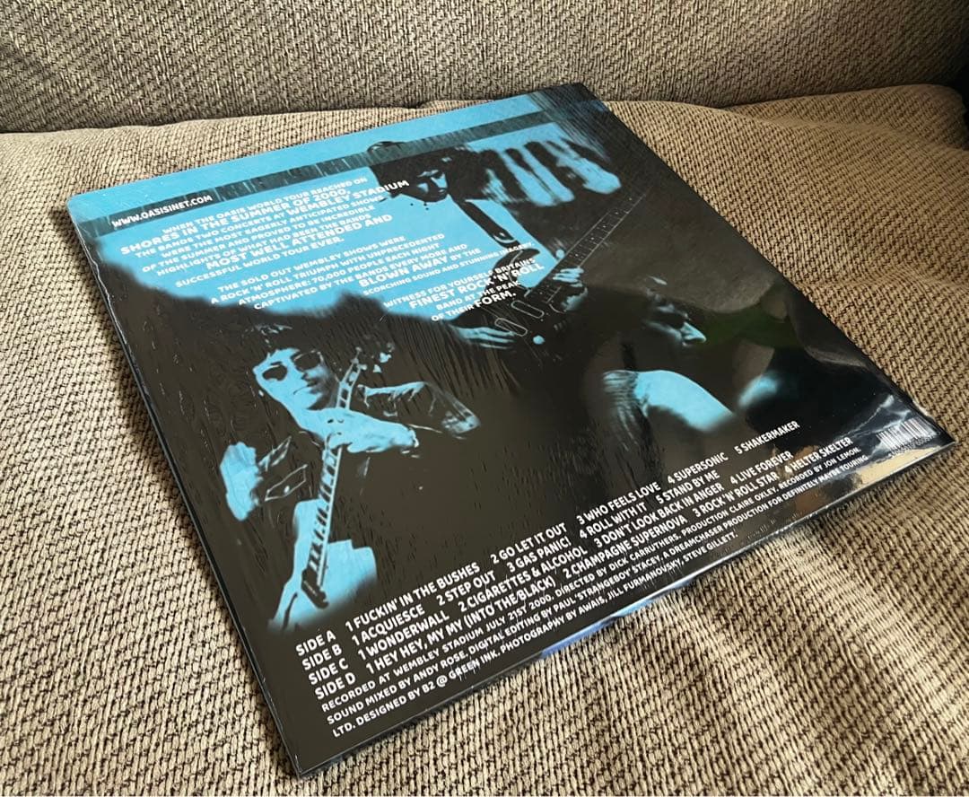 Oasis Familiar To Millions 2LP レコード オアシス