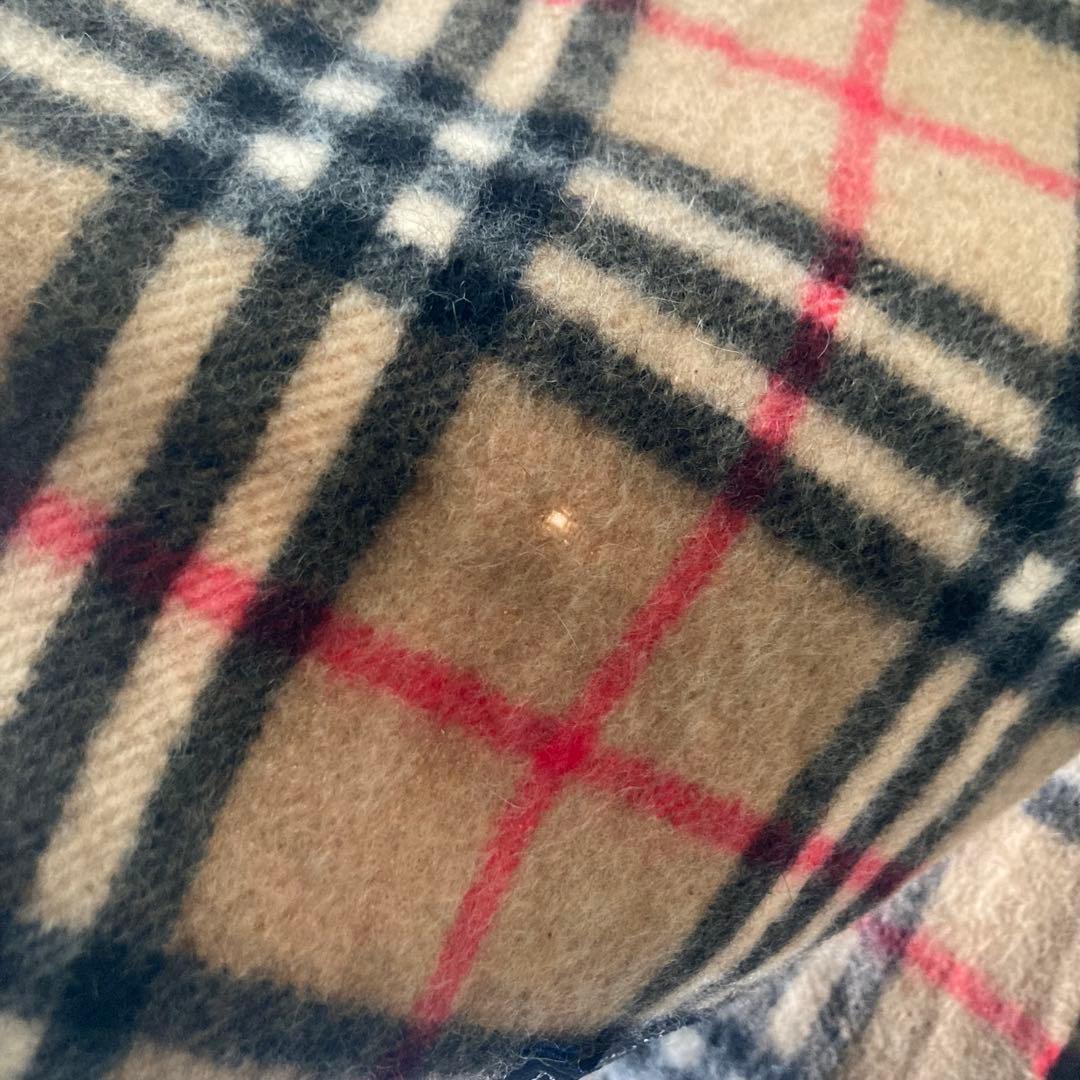 Burberry カシミア100% マフラー ノバチェック ベージュ