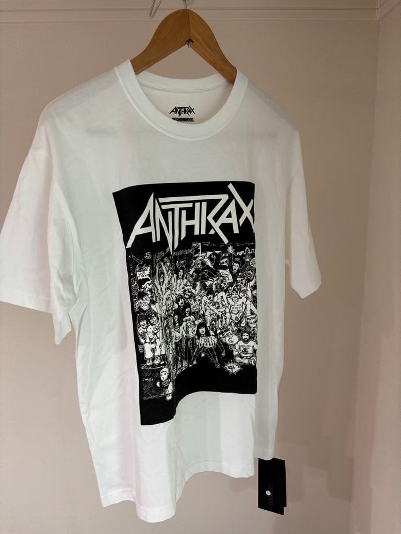 値下げ不可 neighborhood x anthrax コラボtee M 新品