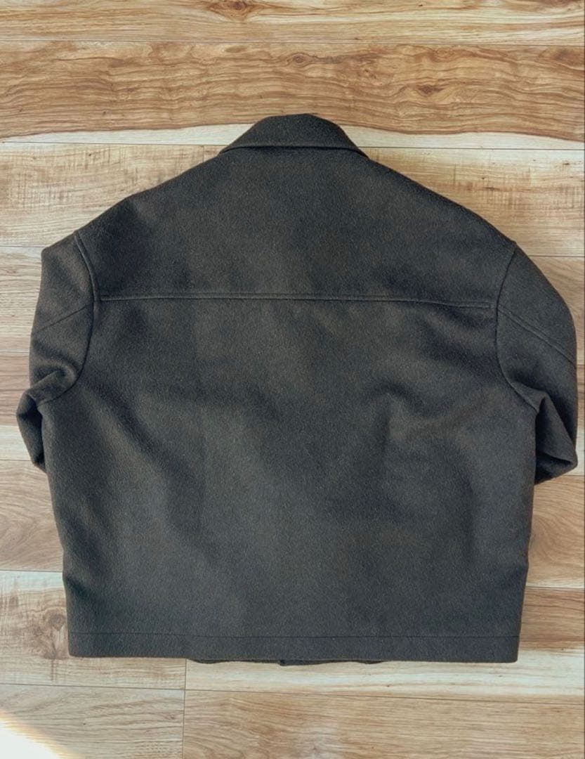 ZARA ウールジャケット ブラウン XL