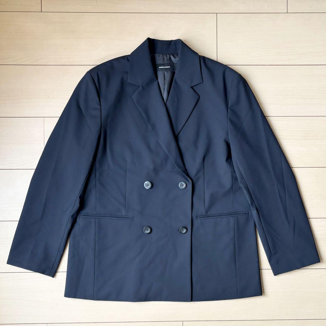 美品25FW定価2.2万ジャーナルスタンダード　ウールライクストレッチジャケット