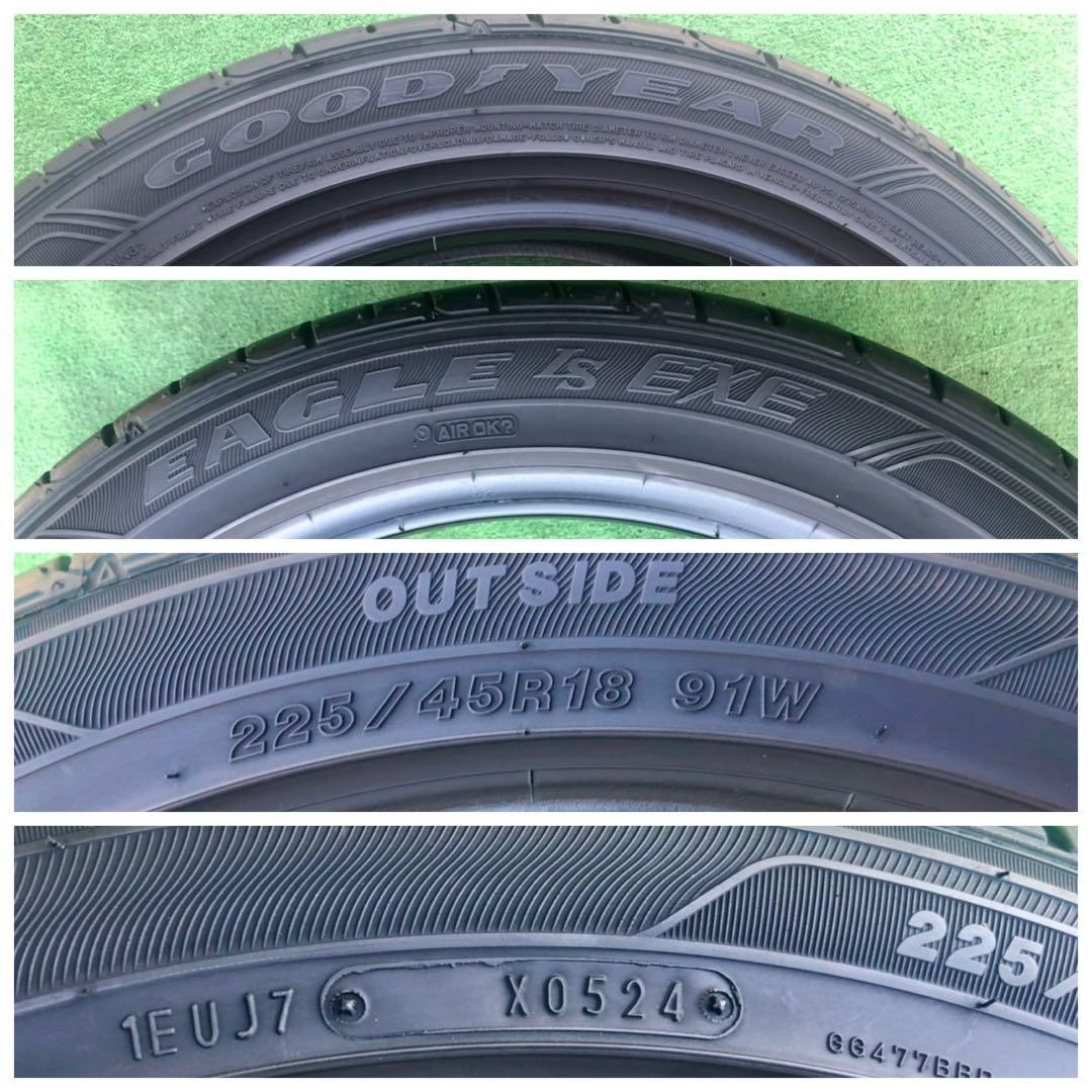 225/45 R18 GOODYEAR EAGLE LXEXE ラジアルタイヤ
