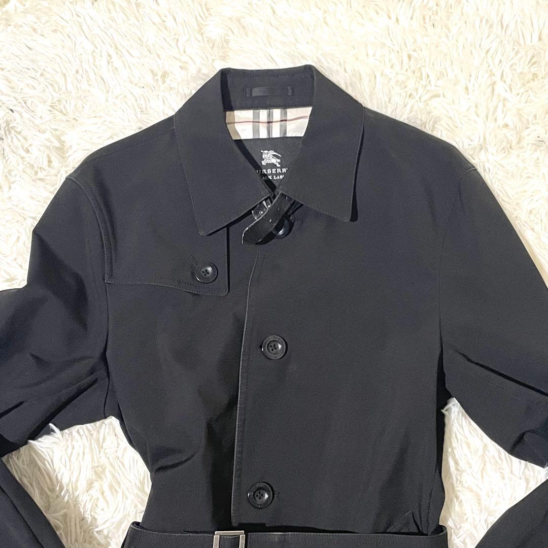 ✨美品✨BURBERRY BLACK LABELトレンチコートノバチェックベルト