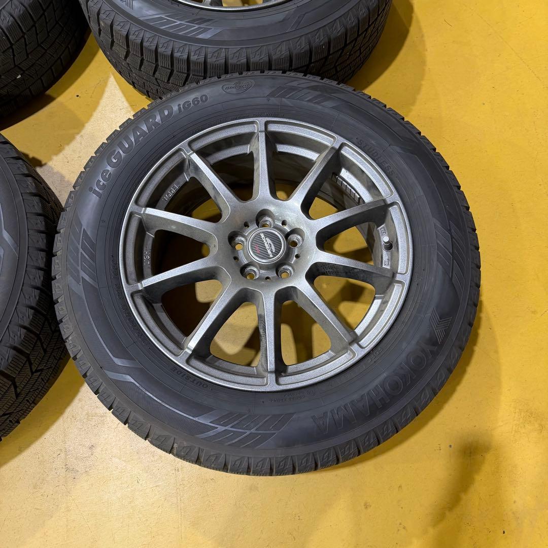 225/60R17 スタッドレスタイヤホイルセット