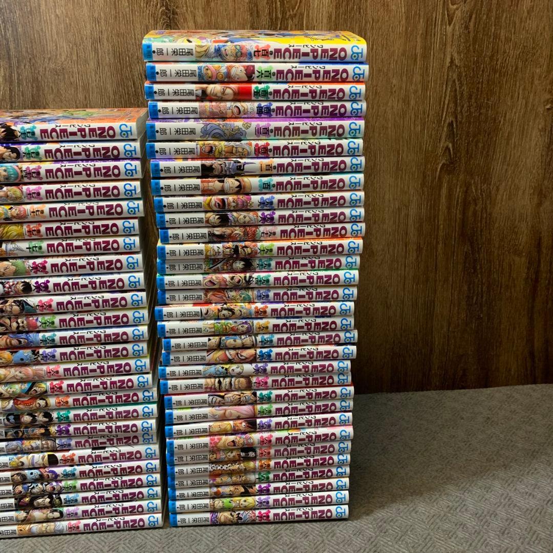 J070 ワンピース 漫画セット 1～107巻+他18巻 ONE PIECE