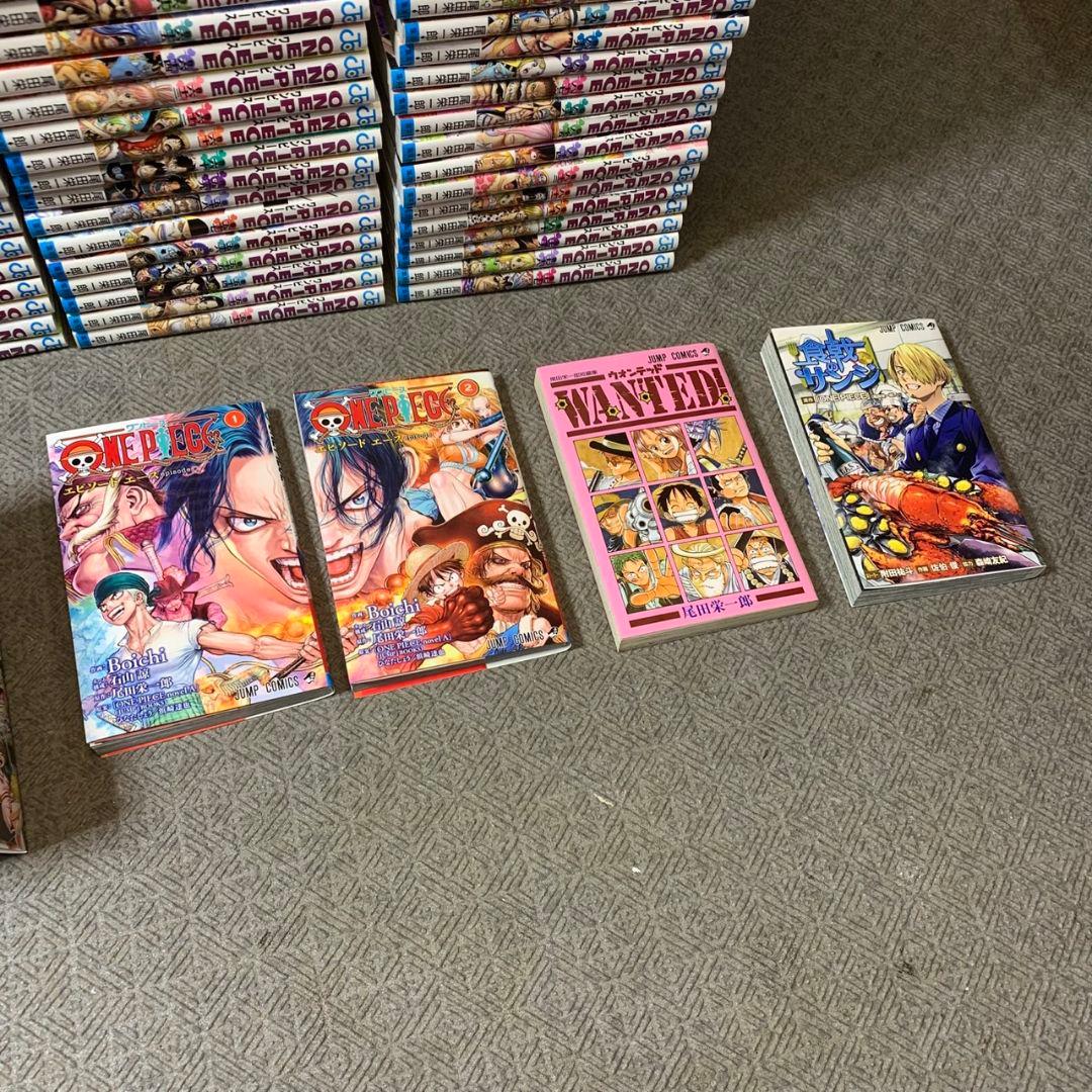 J070 ワンピース 漫画セット 1～107巻+他18巻 ONE PIECE