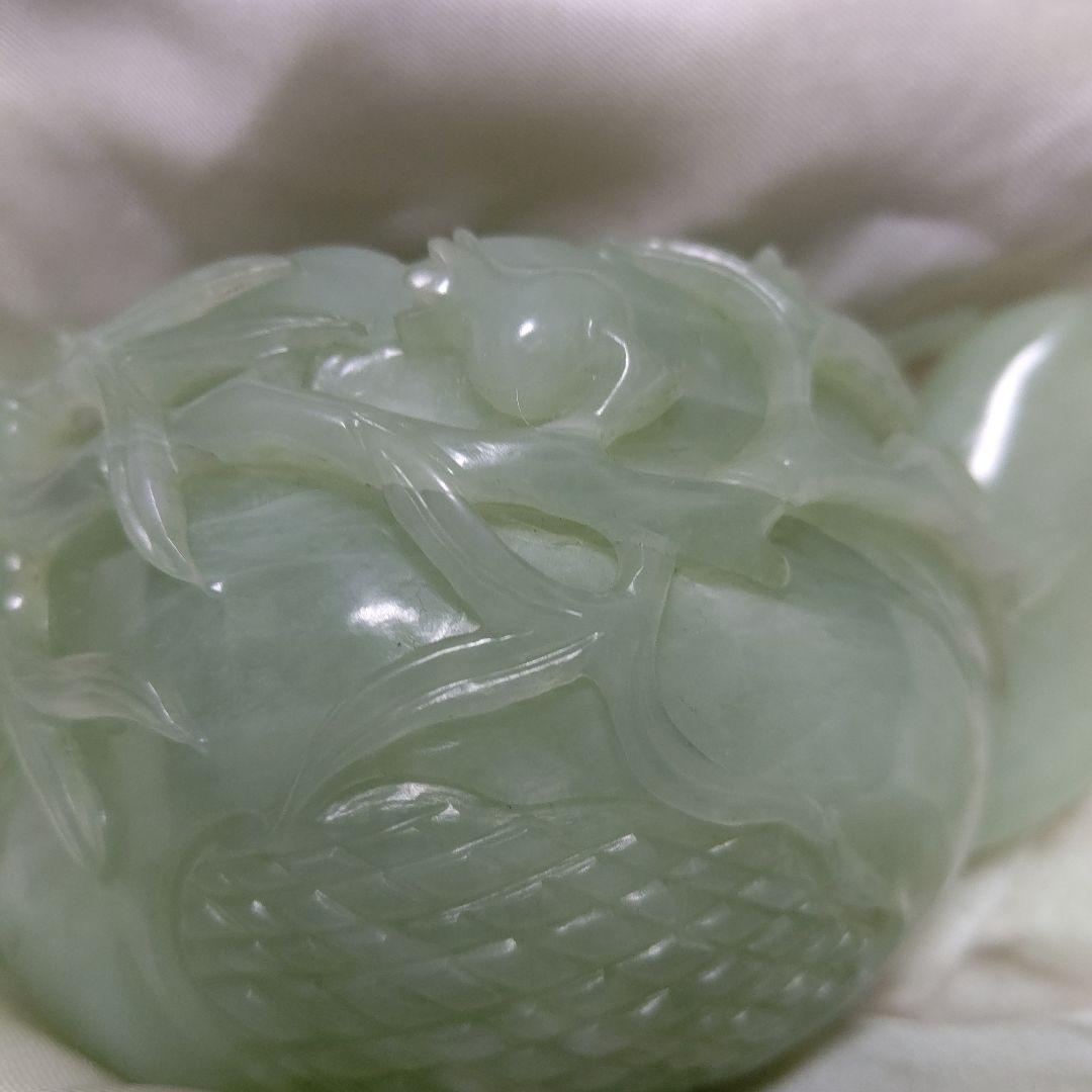 中国茶器セット箱入り　検　玉石　彫刻　中国美術工芸