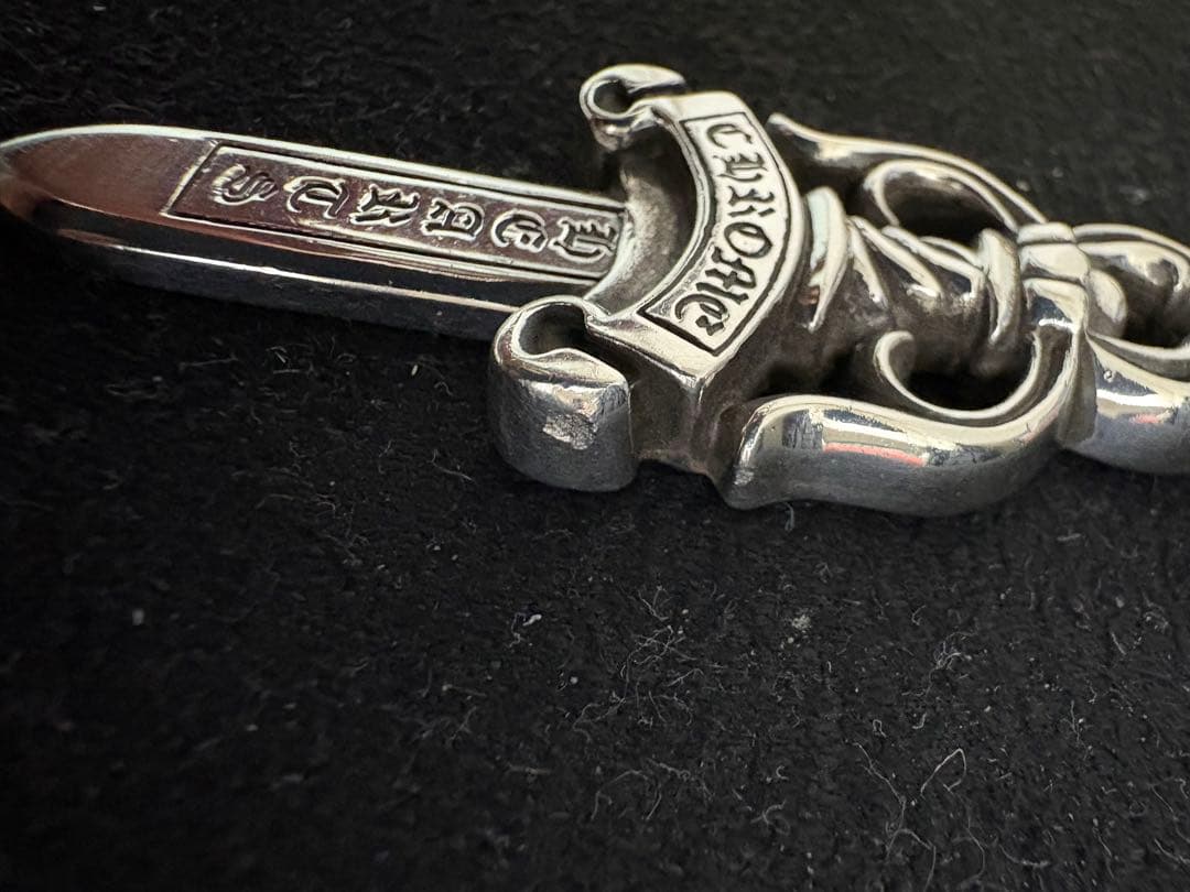 CHROME HEARTS クロムハーツ ラージダガー ネックレストップ