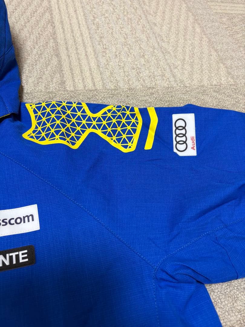 DESCENTE 子ども用スキーウェア 青　上下セット150サイズ　デサント