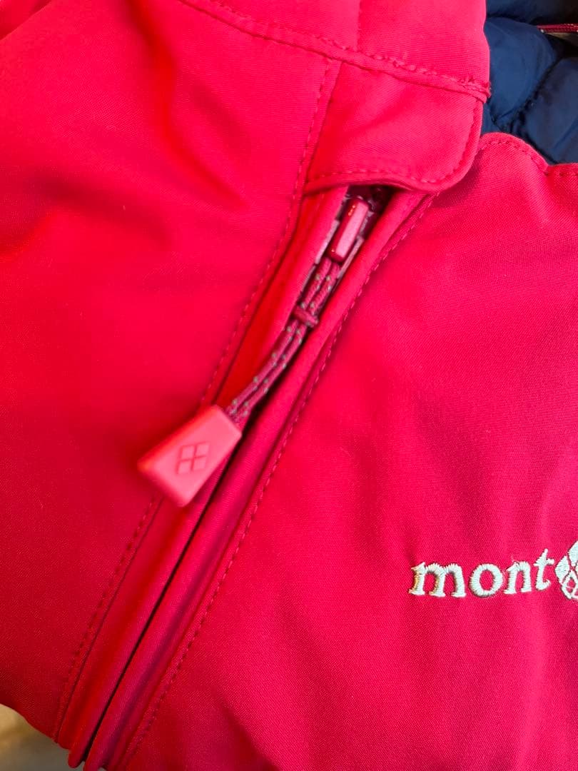 mont-bell パウダーカバーオール ベビー90サイズ ピンク