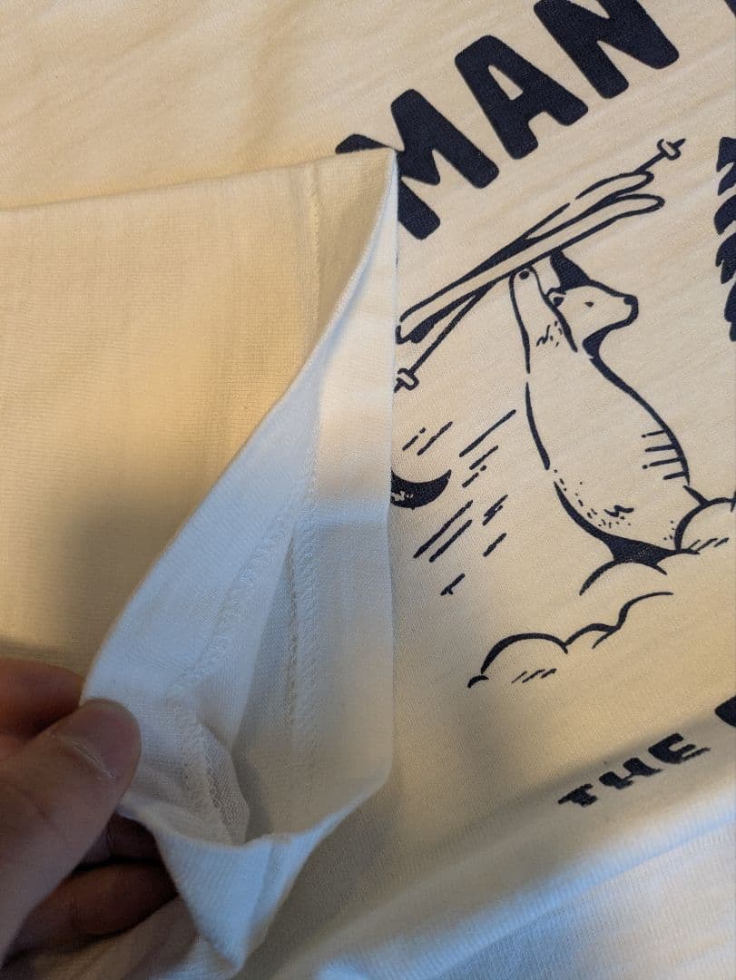 HUMAN MADE クマ　スキー　Tシャツ