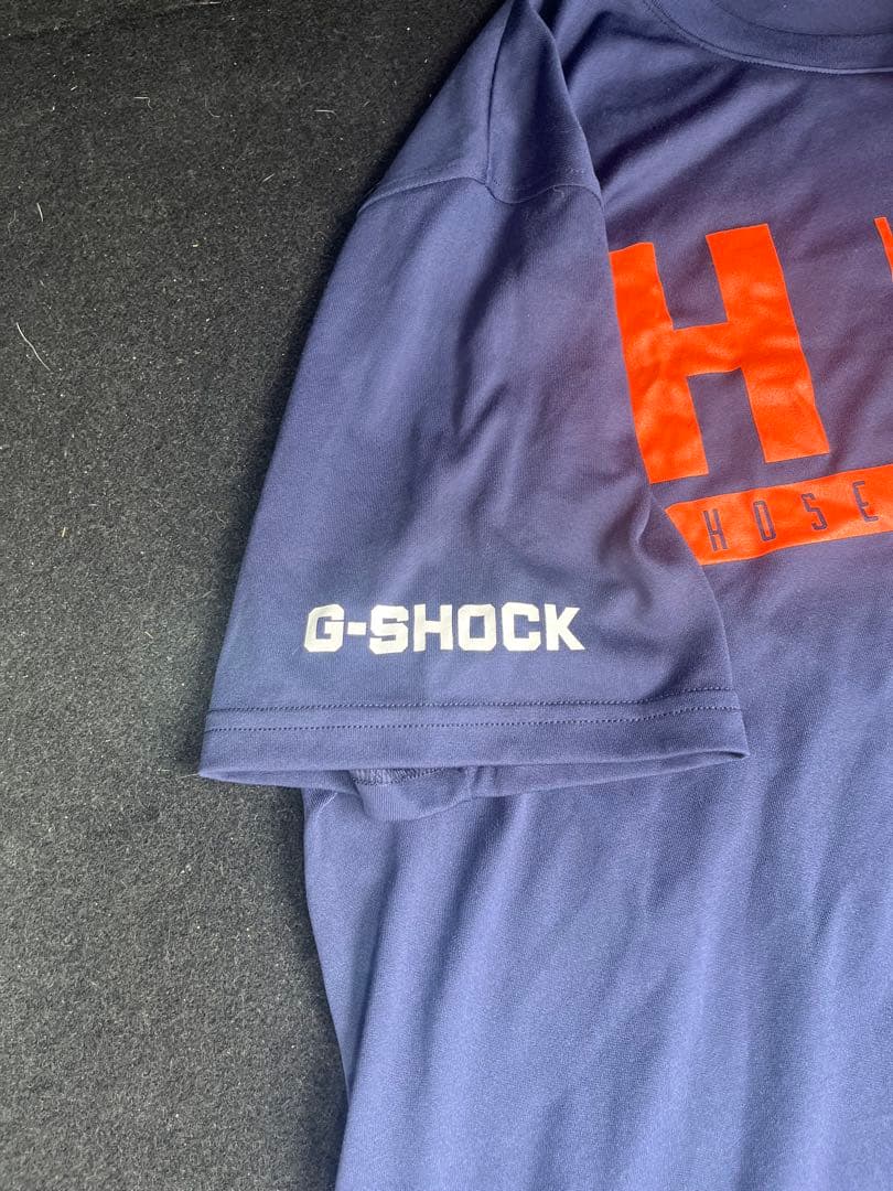 法政アメフトorange　アンダーアーマーTシャツ　G-SHOCK