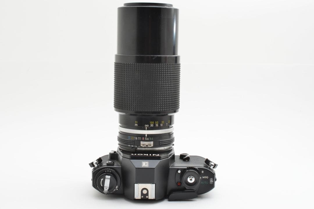 ニコン EM＋NIKKOR 80-200mm F4.5 カメラ 純正レンズセット