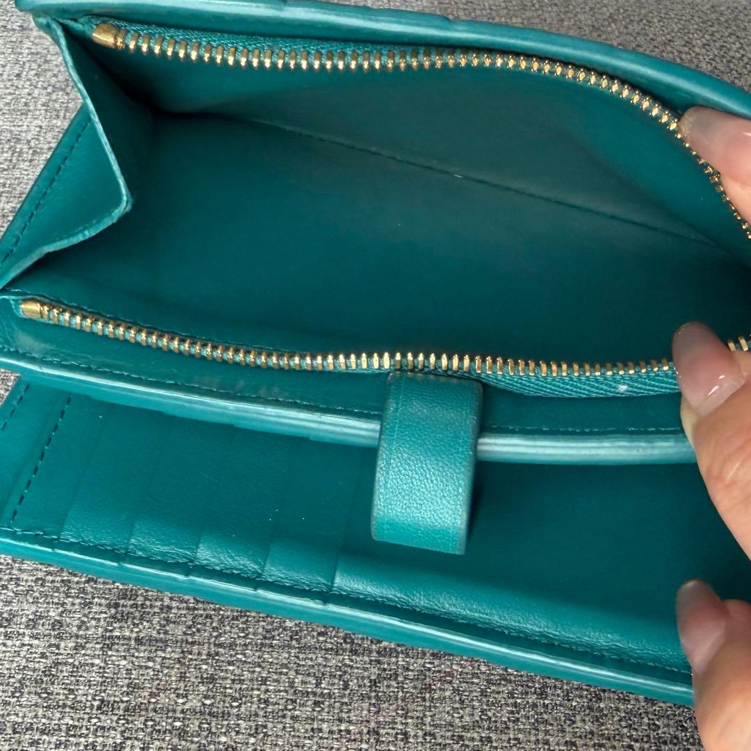 BOTTEGA VENETA ボッテガヴェネタ 折り財布 マキシイントレチャート