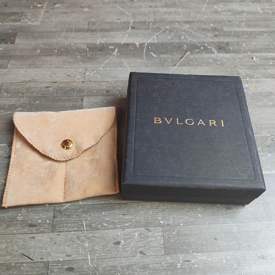 BVLGALI ブルガリスクエア カフスリンクス シルバー 箱付き