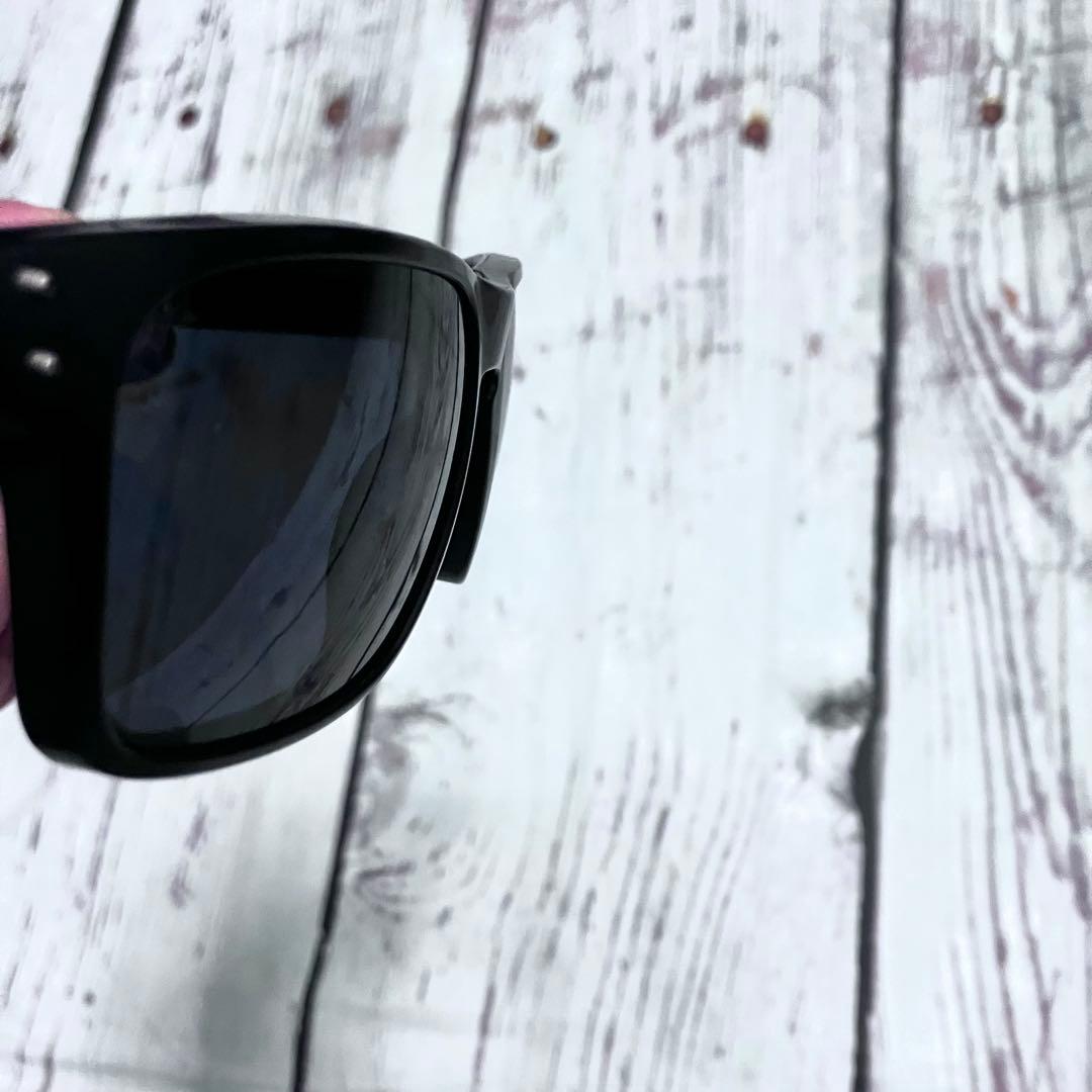 【美品】OAKLEY HOLBROOK 偏光サングラス マットブラック