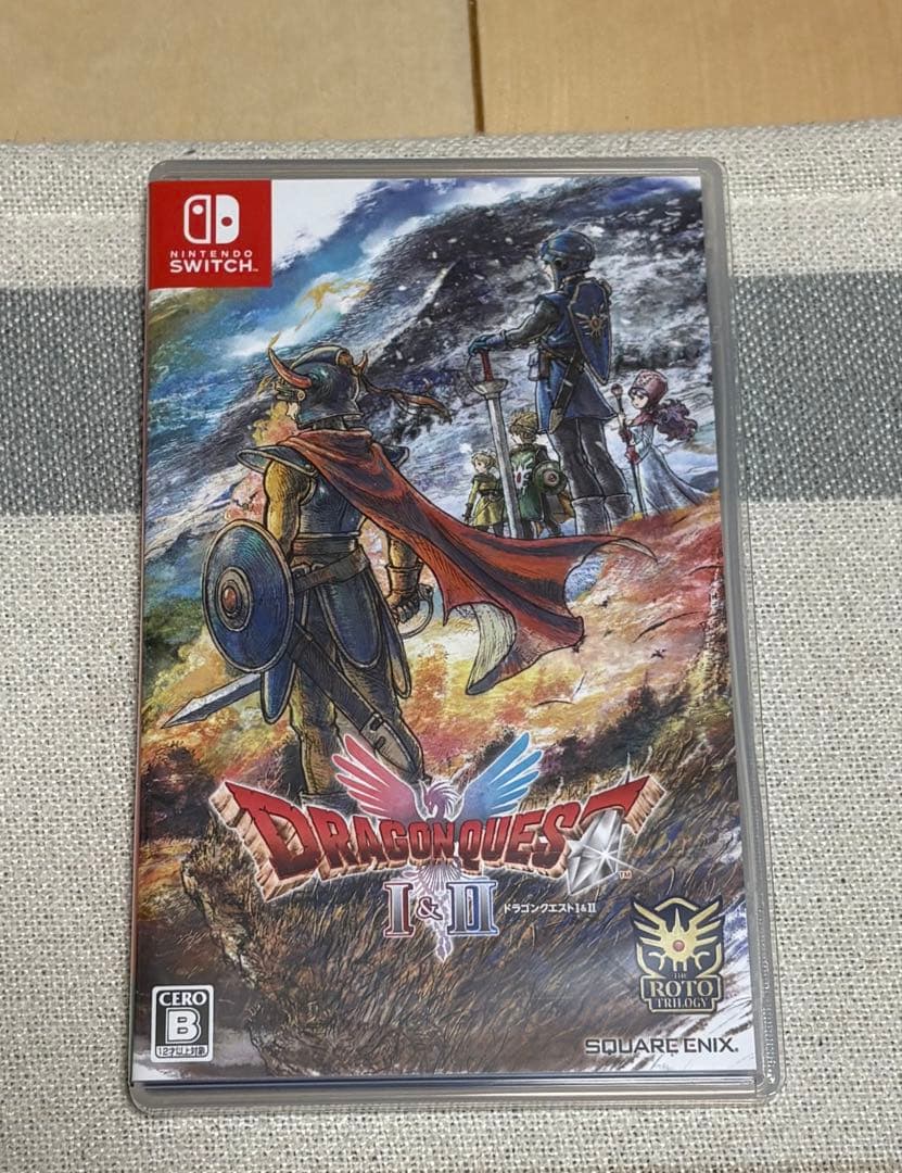ドラゴンクエスト1&2 攻略本付き　switch