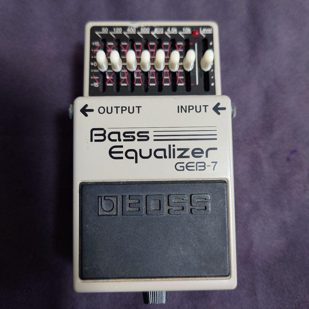 BOSS Bass Equalizer GEB-7　最終値下げ