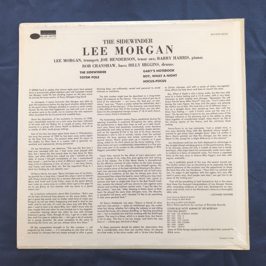 LEE MORGAN / THE SIDEWINDER / 輸入盤 LP
