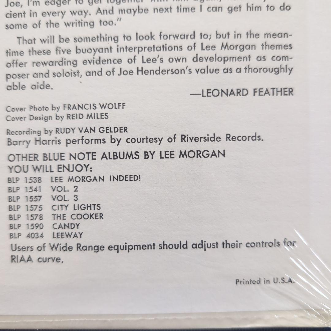 LEE MORGAN / THE SIDEWINDER / 輸入盤 LP