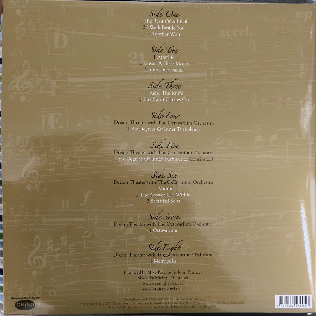 美品 Dream Theater Score アナログレコード4枚組