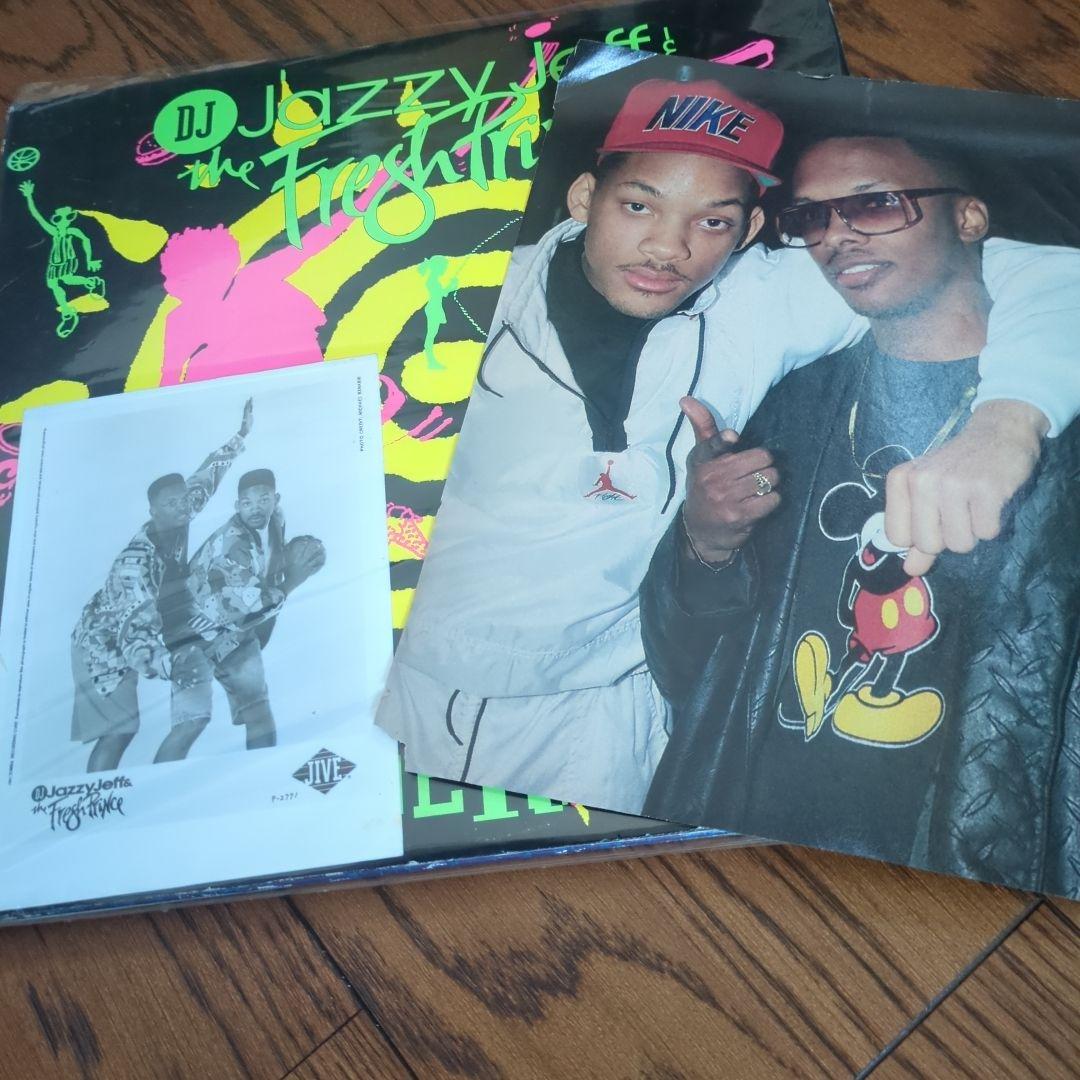 DJ Jazzy Jeff & Fresh Princeレコード4枚セットアー写