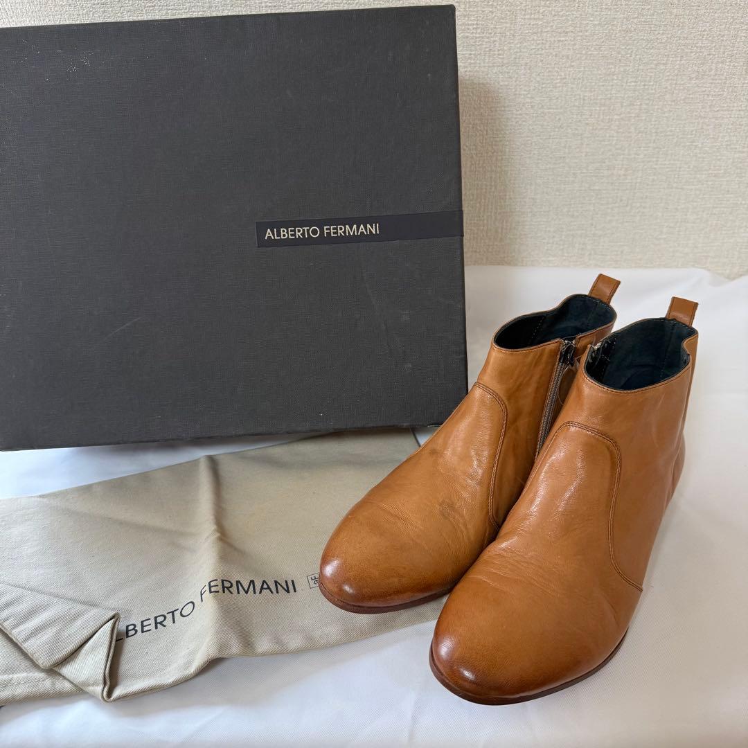 【新品・未使用】O FERMANI ショート ブーツ サイズ38