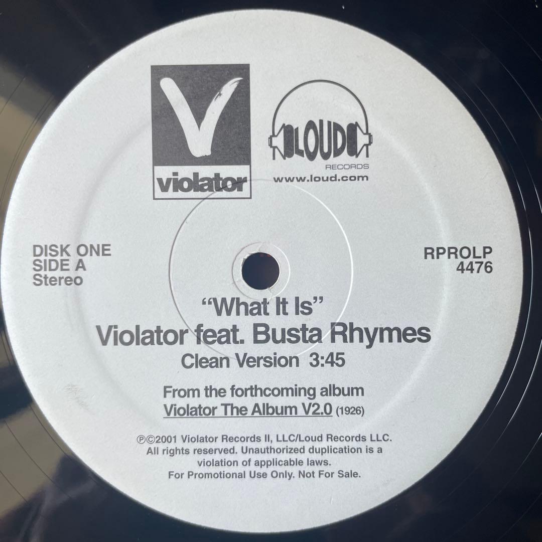 V2.0 12インチレコード LL Cool J Busta Rhymes