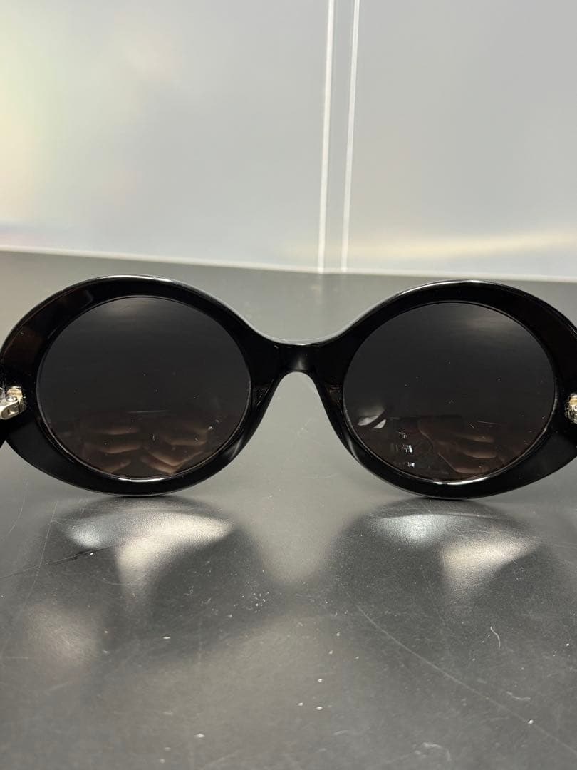【美品】GUCCI サングラス インターロッキング GGロゴ オーバル グッチ