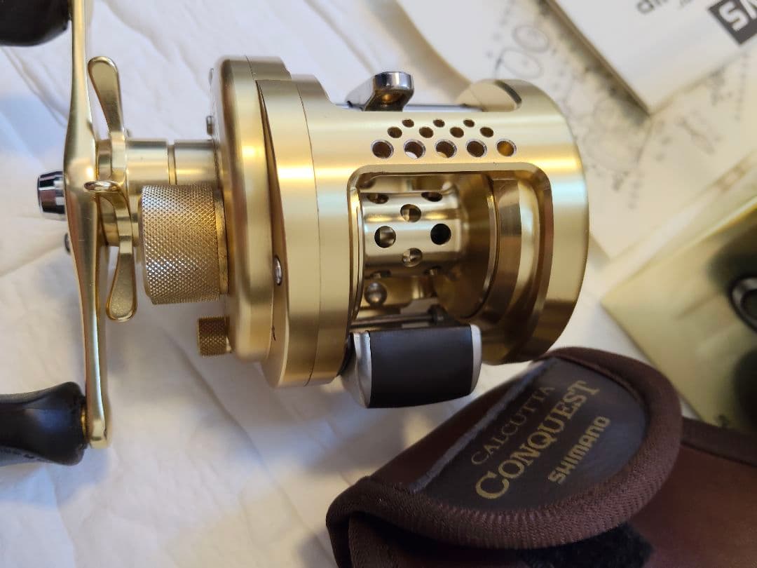 シマノ 00 01 カルカッタ　コンクエスト　101 SHIMANO 金 カル