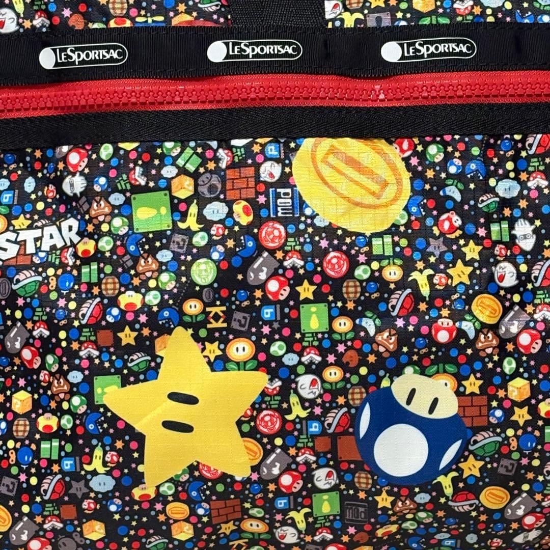 レスポートサック　スーパーマリオ　パワーアップブースト ボストンバッグ
