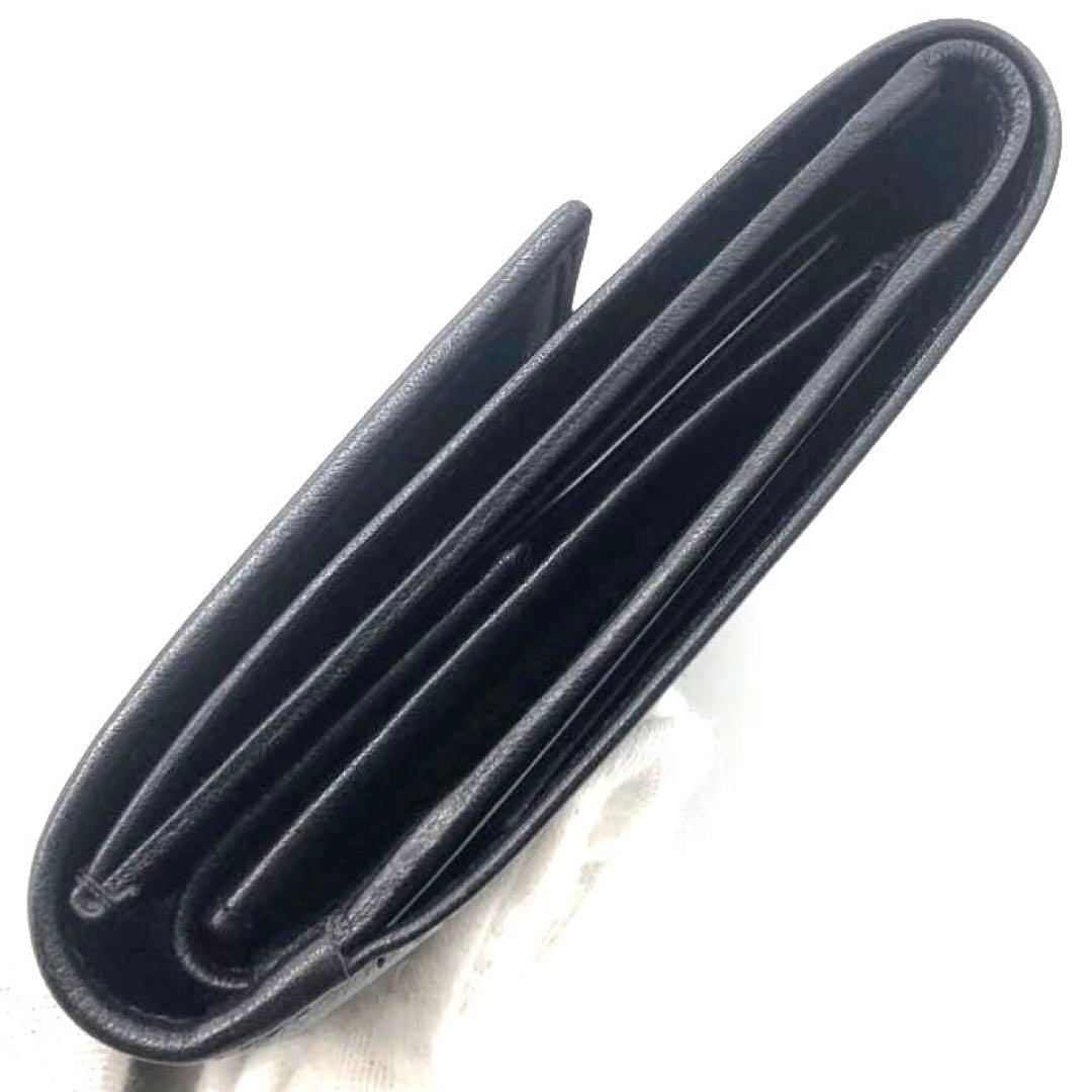 未使用✨カルティエ レザー　トリニティ 三つ折り財布 ブラック