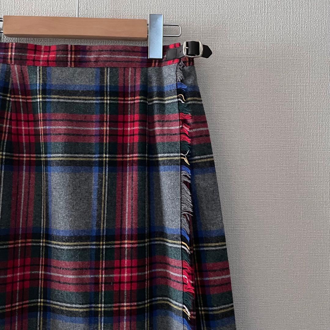 美品！O'NEIL of DUBLINオニールオブダブリン ラップスカート 12