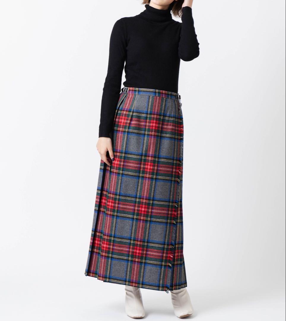 美品！O'NEIL of DUBLINオニールオブダブリン ラップスカート 12