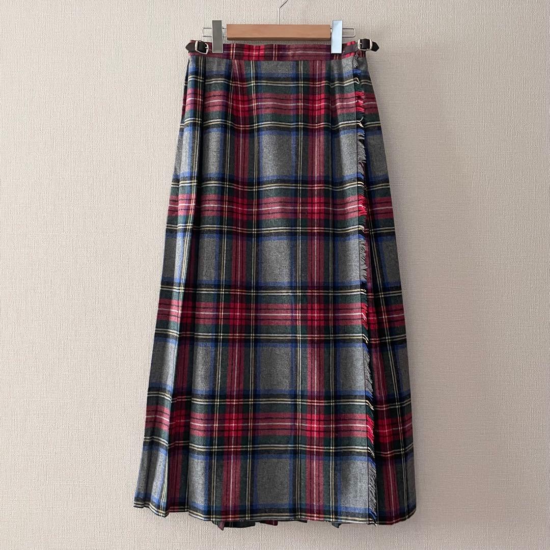 美品！O'NEIL of DUBLINオニールオブダブリン ラップスカート 12