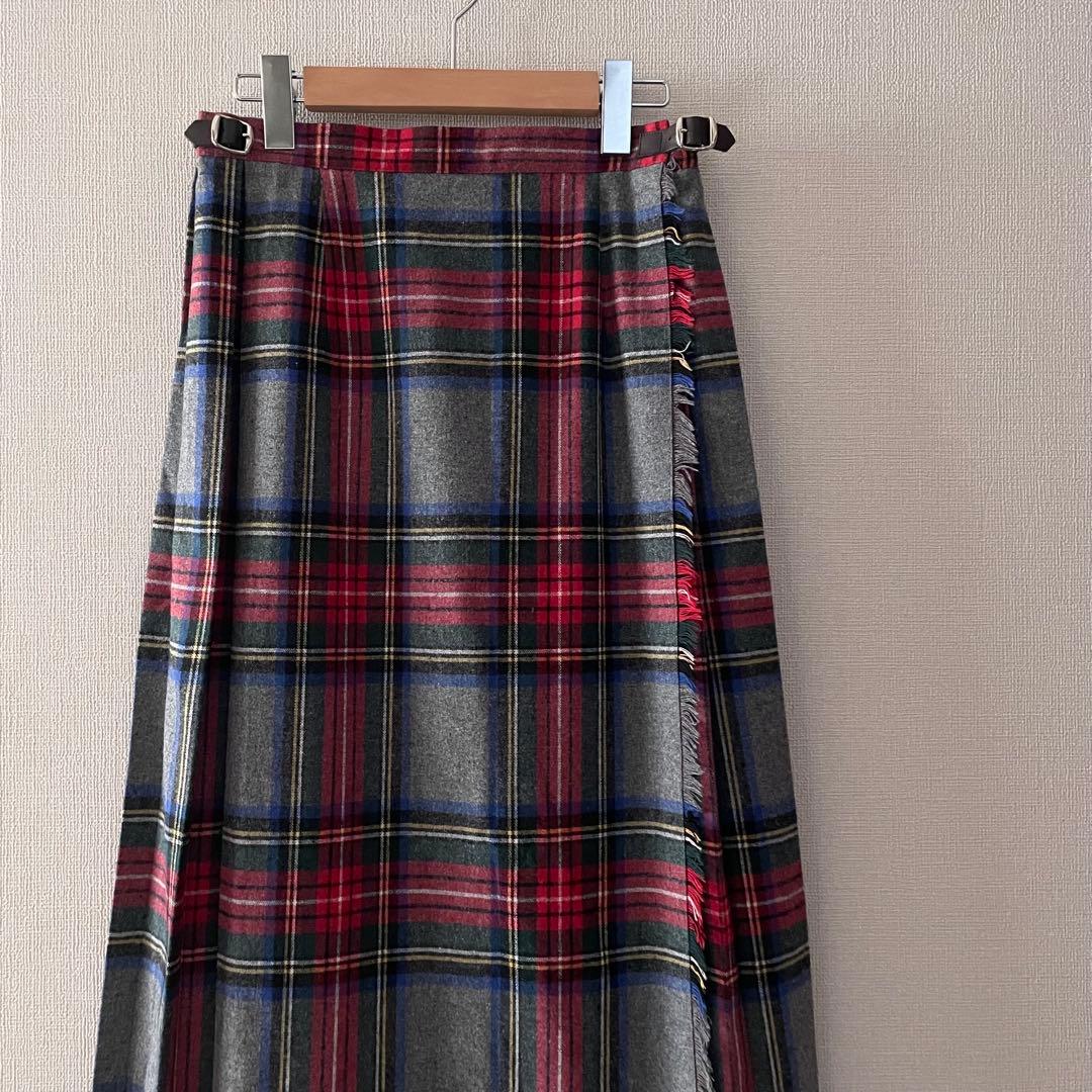 美品！O'NEIL of DUBLINオニールオブダブリン ラップスカート 12