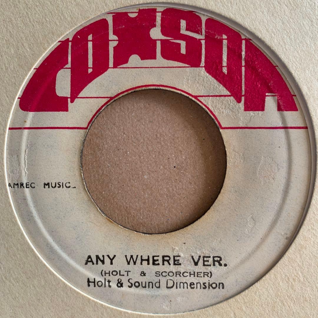 洋楽 Any Where - Holt & Sound Dimension