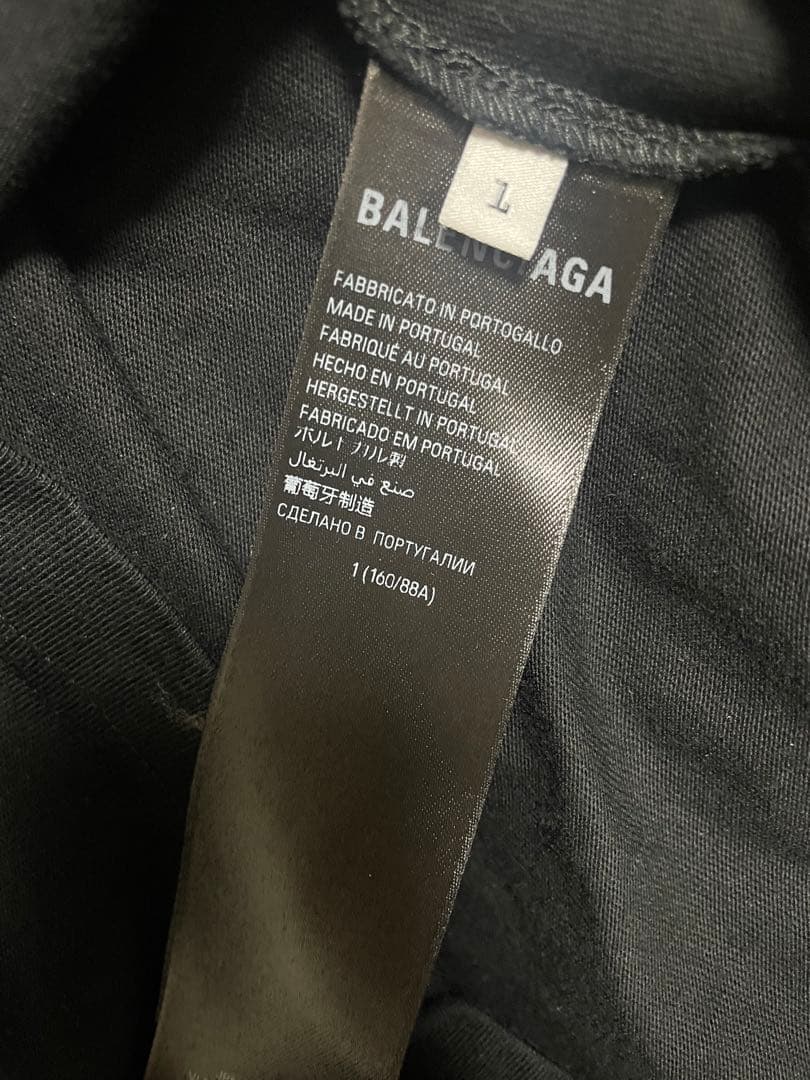 値下げ　BALENCIAGA SOCCER T-SHIRT ユニフォームTシャツ