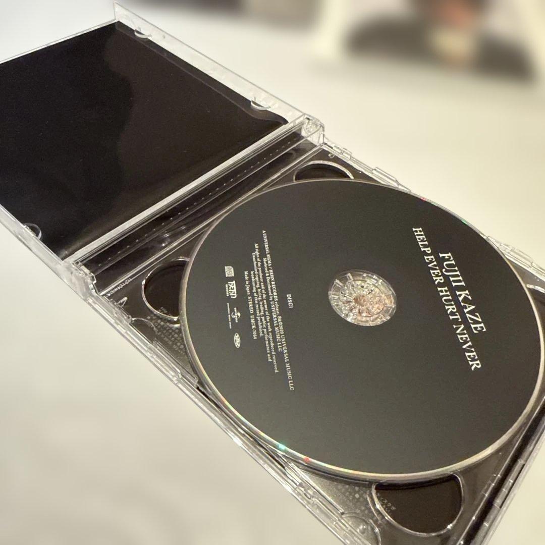 藤井風FUJII KAZE HELP EVER HURT NEVER 初回盤