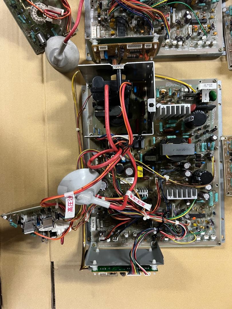 トーエイ　CRT基板 TC-L292 ジャンク４枚