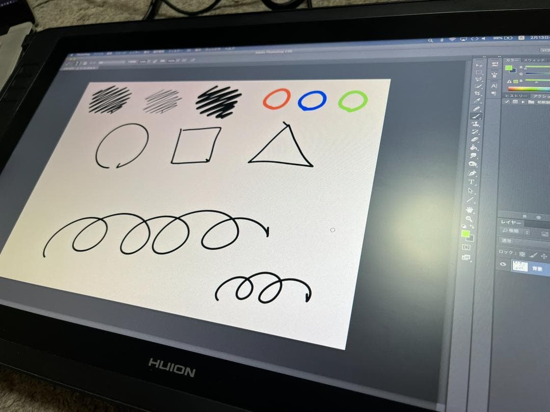 HUION Kamvas Pro20 (2019)【動作品・備品完備】