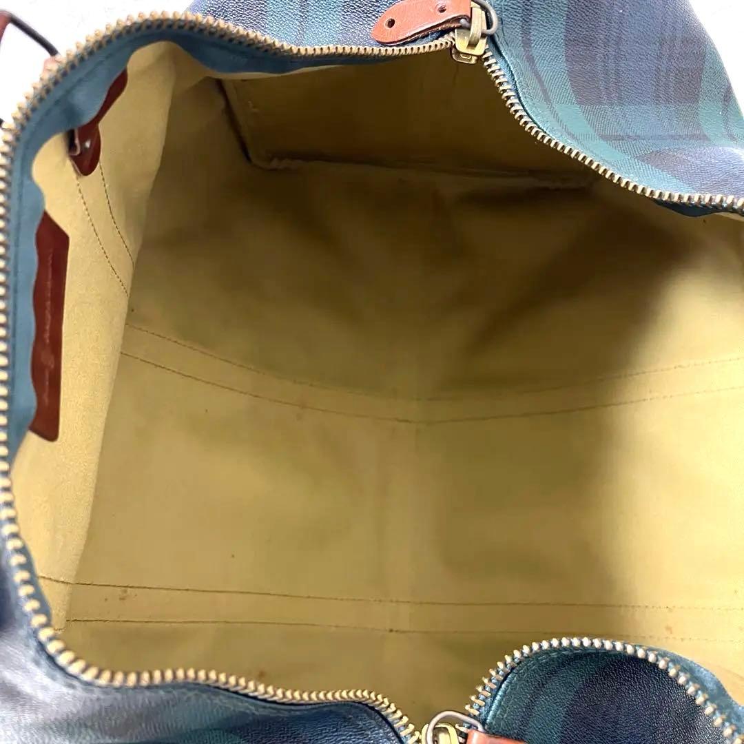 美品✨RALPH LAUREN ボストンバッグ 特大 ブラックウォッチ 2way