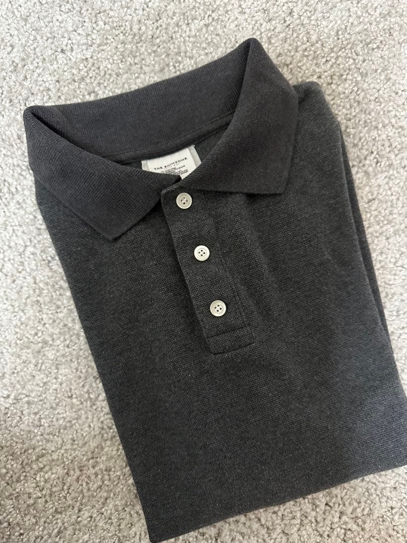 THE SHINZONE⭐︎WIDE POLO SHIRT⭐︎グレー