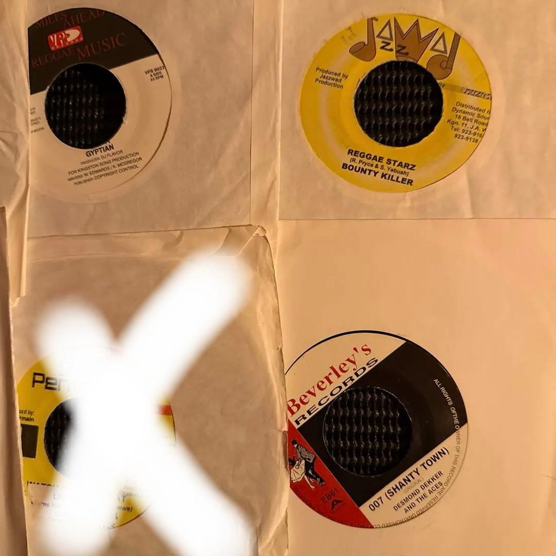 ①レゲエレコードまとめ売り　27枚