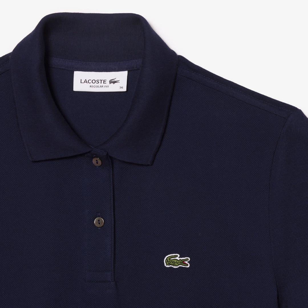 LACOSTE コットン100% ピケ ポロシャツ（半袖）