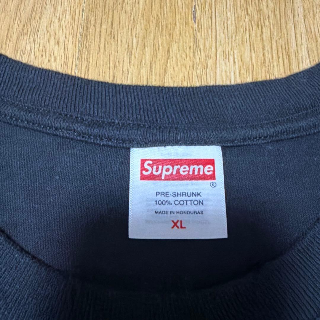 Supreme グラフィックプリント Tシャツ XL ブラック